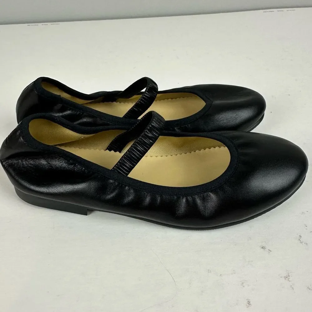 NWT Coconut Spain Flat mary jane ballet flats sz 32/US 13